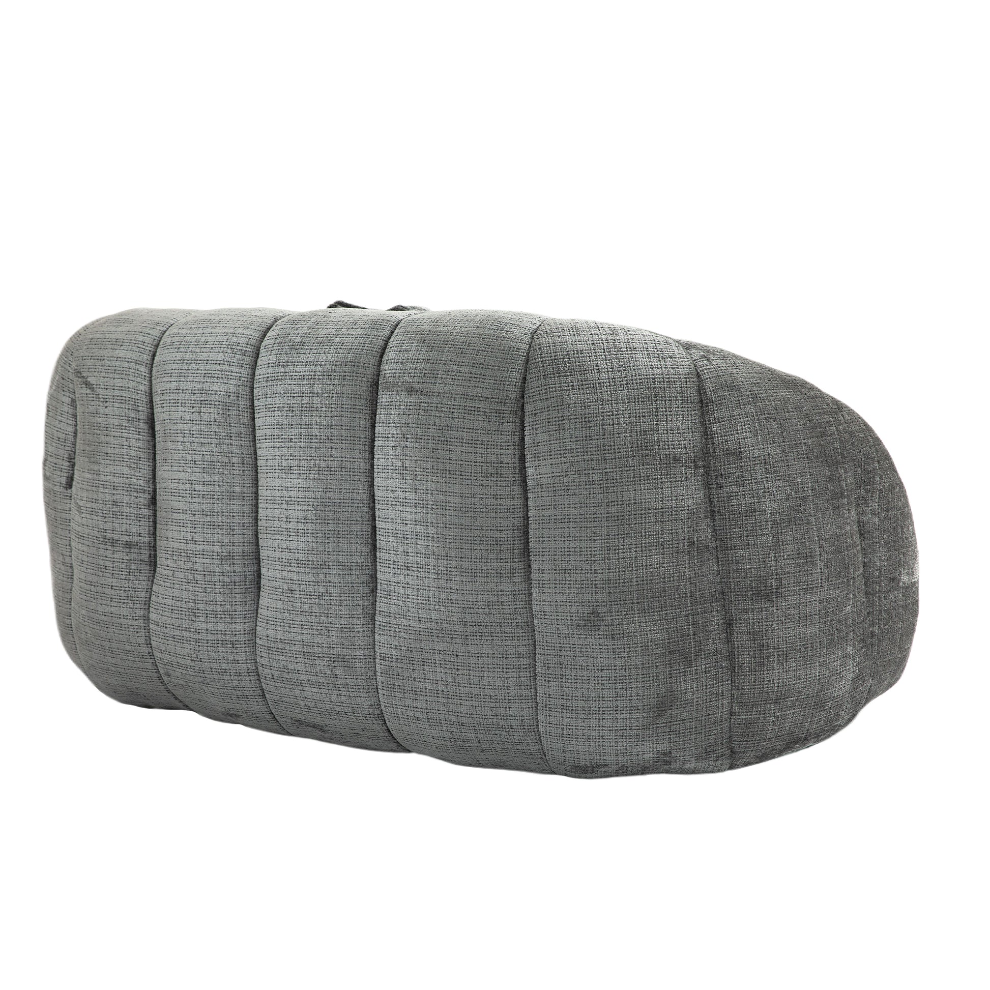 Coolmore Bean Bag Sofa Lazy Sofa Durable Comfort Lounger High Back Bean Bag Chair Couch For Adults And Kids, Indoor & Outdoor, Accent Floor Soft Lounge Chair Gray Chenille Gray Primary Living Space