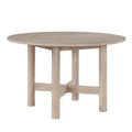 Gabby Round Dining Table Light Brown Light Brown Wood