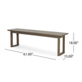 Nash Mp1 Bench Grey Wood