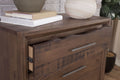 Lofton Nightstand Brown Brown Wood