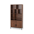 Cube Unit Bookcase Walnut Mdf