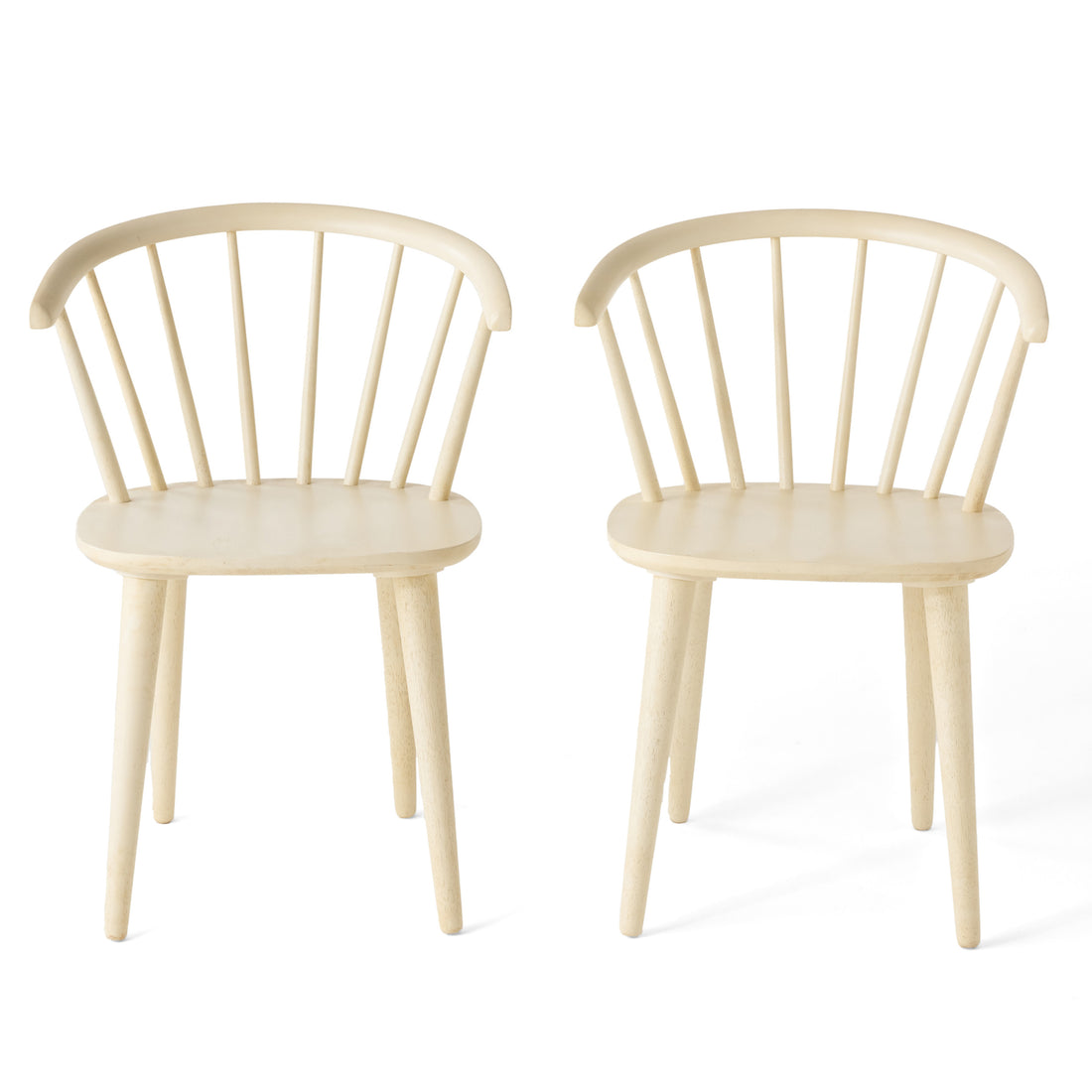 30 Inch Caprail Chair Cream Rubber