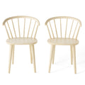 30 Inch Caprail Chair Cream Rubber