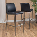 Barstool Black Wood