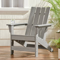 Encino Adirondack Chair Gray Hdpe