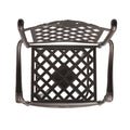 Cast Aluminum Bar Stool Copper Aluminium