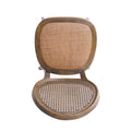 Dining Chair Brown Rattan