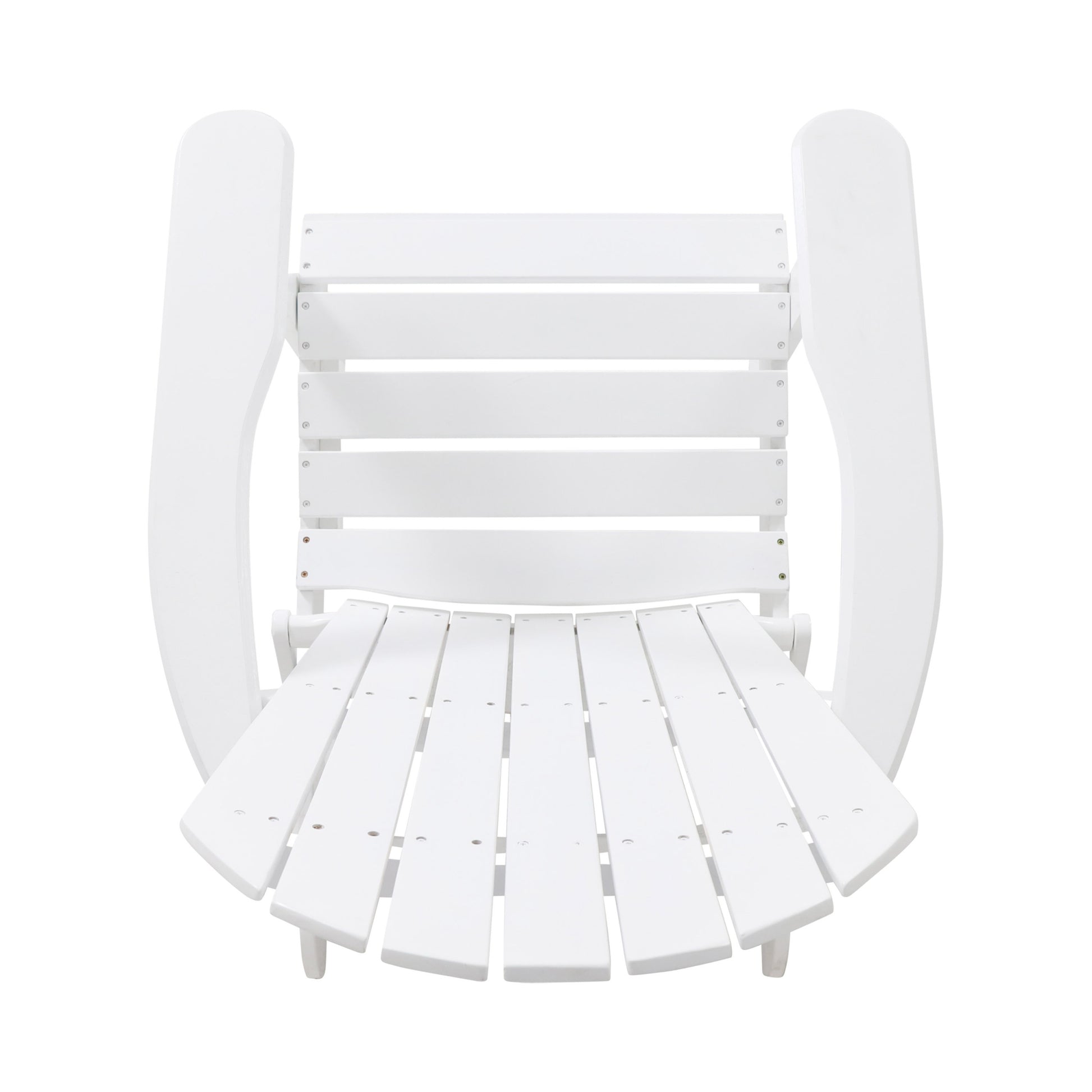 Malibu Adirondack Chair White Acacia Wood