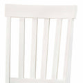 Joanna 6 Piece Dining Set White & Dark Brown White Wood