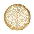 Mesh Coffee Table Gold Aluminium