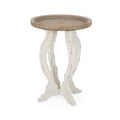 Accent Table Natural White Mdf