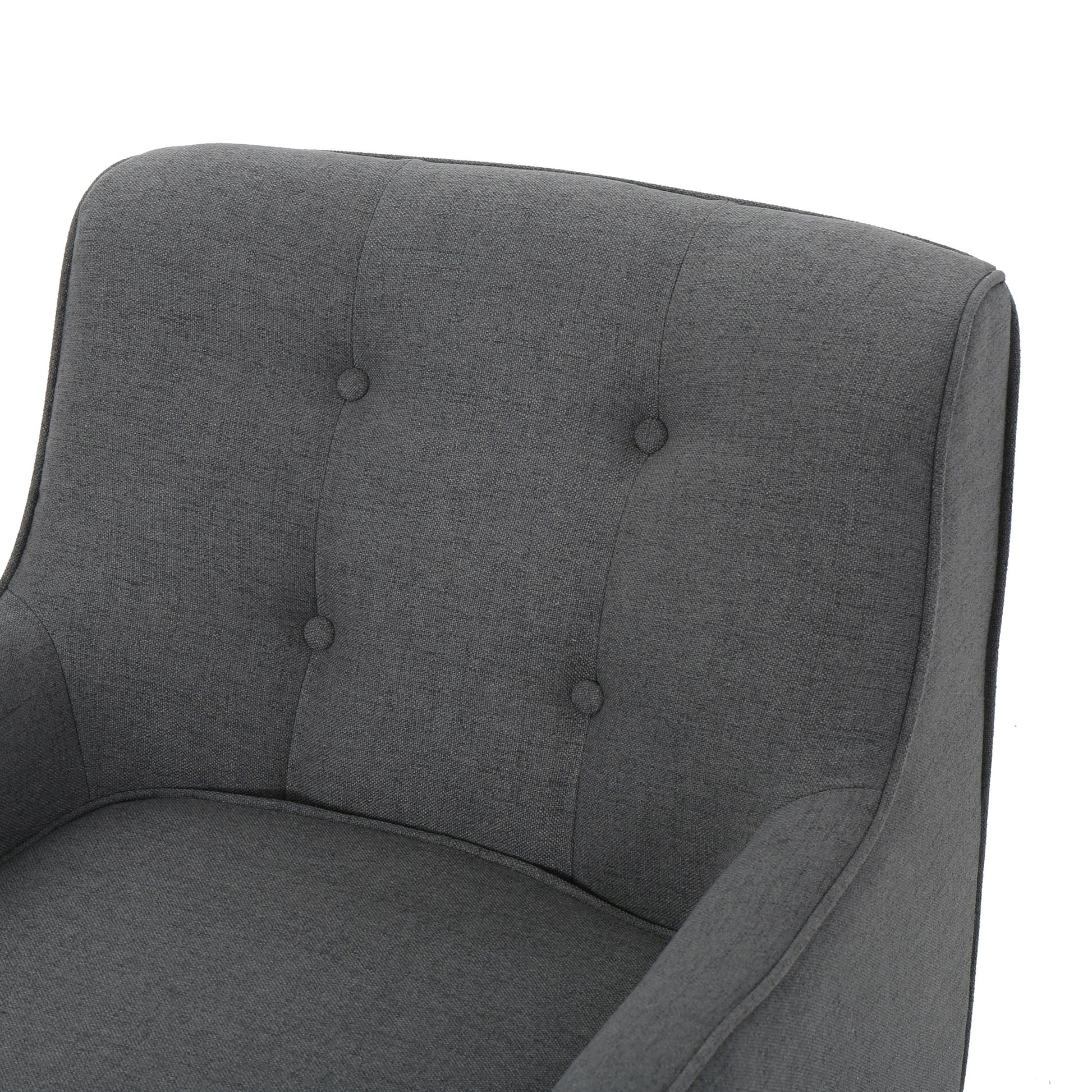 Arm Chair Charcoal Fabric