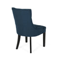 Cheney Dining Chair Kd Mp2 Set Of 2 Navy Blue Fabric