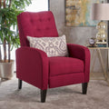 Recliner Red Fabric