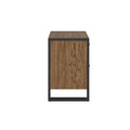 Avant Brown 2 Drawer Nightstand Brown Engineered Wood