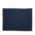 205T Cotton 20Lbs Weighted Blanket Navy Blue Cotton