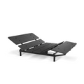 Cosmo Sydney Adjustable Bed Frame Txl Black Metal Metal & Wood