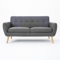 Sofa Dark Grey Fabric