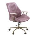 Pink Office Chair With Swivel Solid Pink Office Office Chairs Solid Back Swivel Genuine Leather