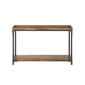 Lantana Sofa Table Honey Solid Wood Mdf