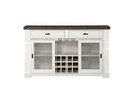 Joanna Server Two Tone White Wood