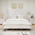 Stylish High Headboard Bed, 54 