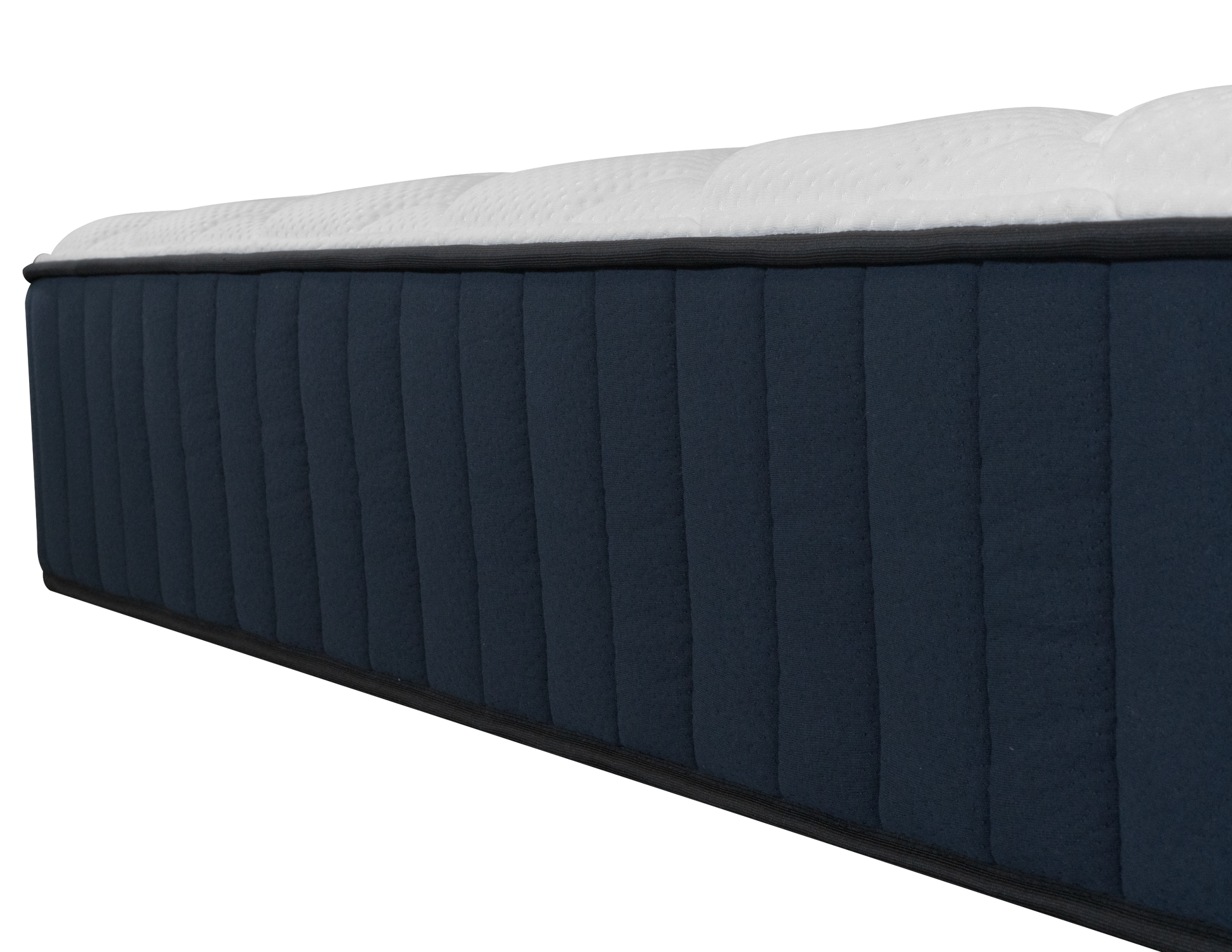 Queen Size Serenity 12" Medium Tight Top Cooling Gel Memory Edge Support Pocket Spring Premium Hybrid Mattress White Black Blue Polyester Foam Spring Queen