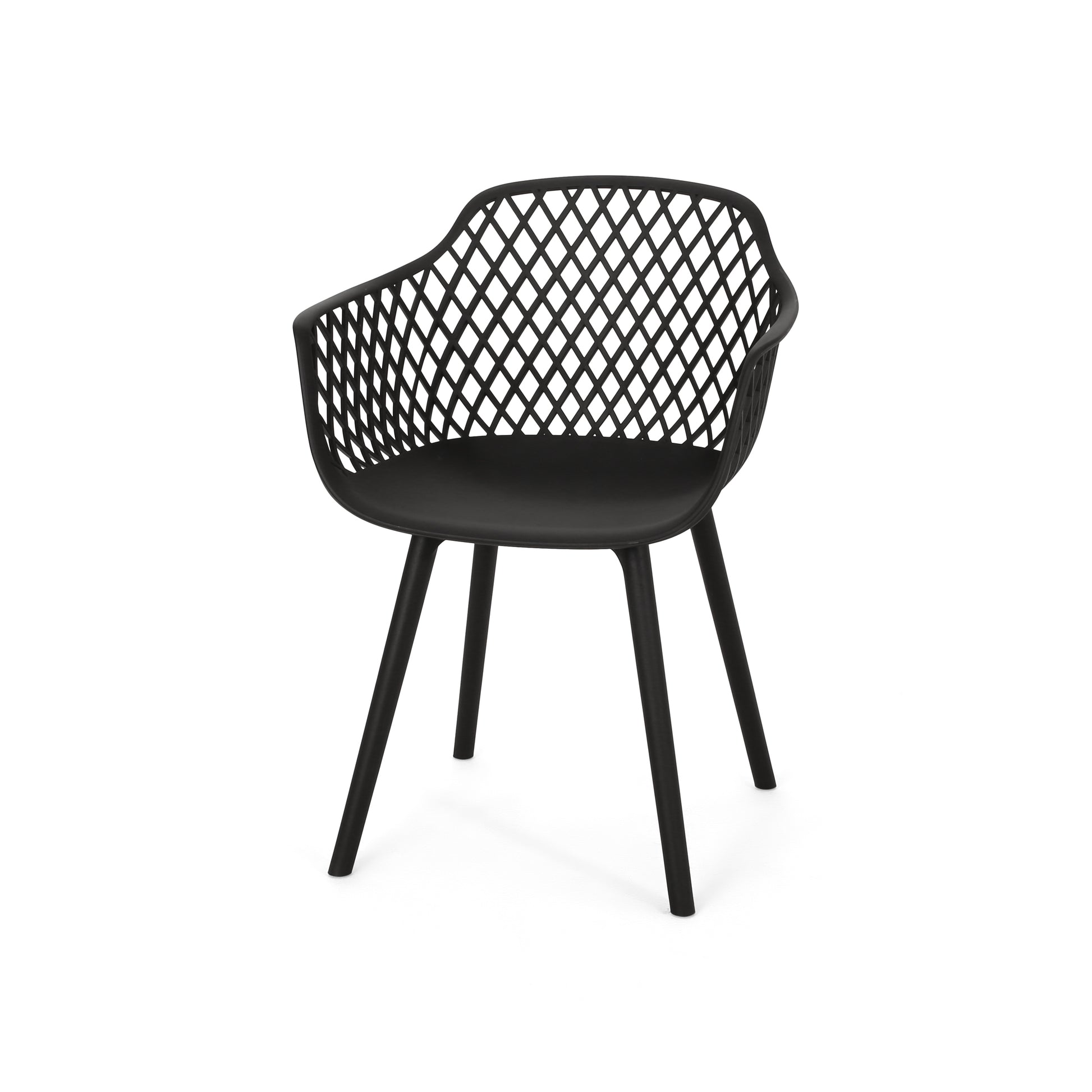 Poppy Chair Black Polypropylene