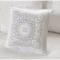 6 Piece Reversible Soped Edge Daybed Cover Set White Daybed White Polyester