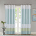 Polyoni Pintuck Curtain Panel Only 1 Pc Panel Multicolor Polyester