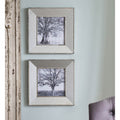 S 2 Vintage Silver Reflective Picture Frames, 15X15