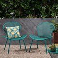 Nevada Chair Mp2 Set Of 2 Teal Iron