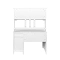 Home Office Computer Desk White Particle Board Mdf