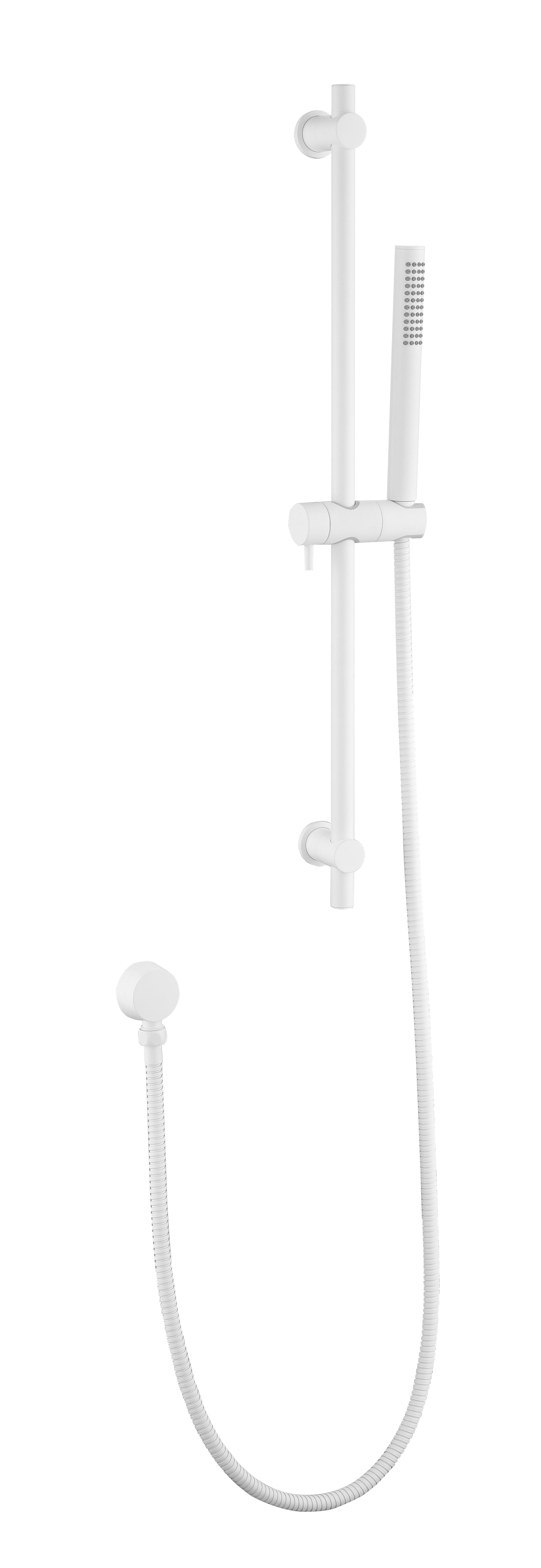 Eco Performance Handheld Shower With 28 Inch Slide Bar And 59 Inch Hose White Stainless Steel