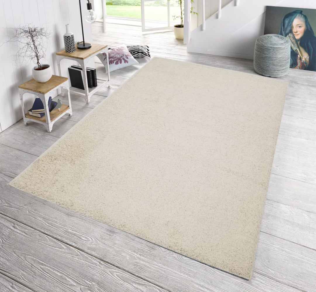 Shaggy Area Rugs, Carpets For Livingroom, 5X7 Area Rugs ,Shaggy Cream Rectangle 5&7 Cream Contemporary Abstract Polypropylene