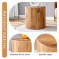 The Cylindrical Table With Its Patterned Design Can Be Easily Integrated Into A Variety Of Interior Styles, From Coffee Tables To Small Dining Tables, Workbenches Or Makeshift Writing Desks. Wood Mdf
