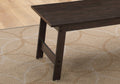 Table Set, 3Pcs Set, Coffee, End, Side, Accent, Living Room, Brown Laminate, Transitional Espresso Particle Board
