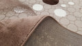 Jersey Area Rugs, Carpets For Livingroom, 7X10 Area Rugs ,1651 Brown Beige Rectangle 8&10 Beige Brown Contemporary Abstract Polypropylene