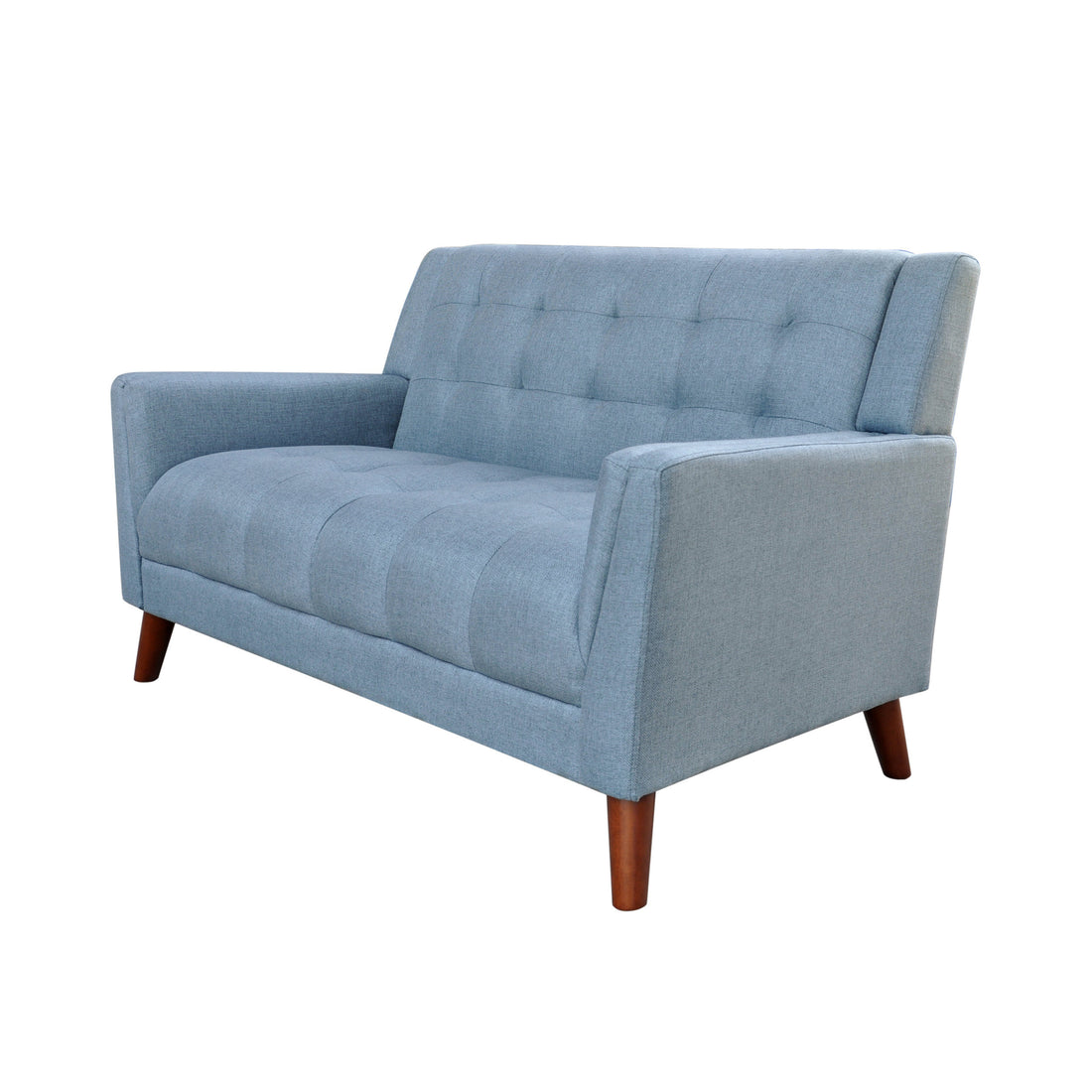 Seat Sofa Blue Wood Primary Living Space American Traditional Birch Foam Wood