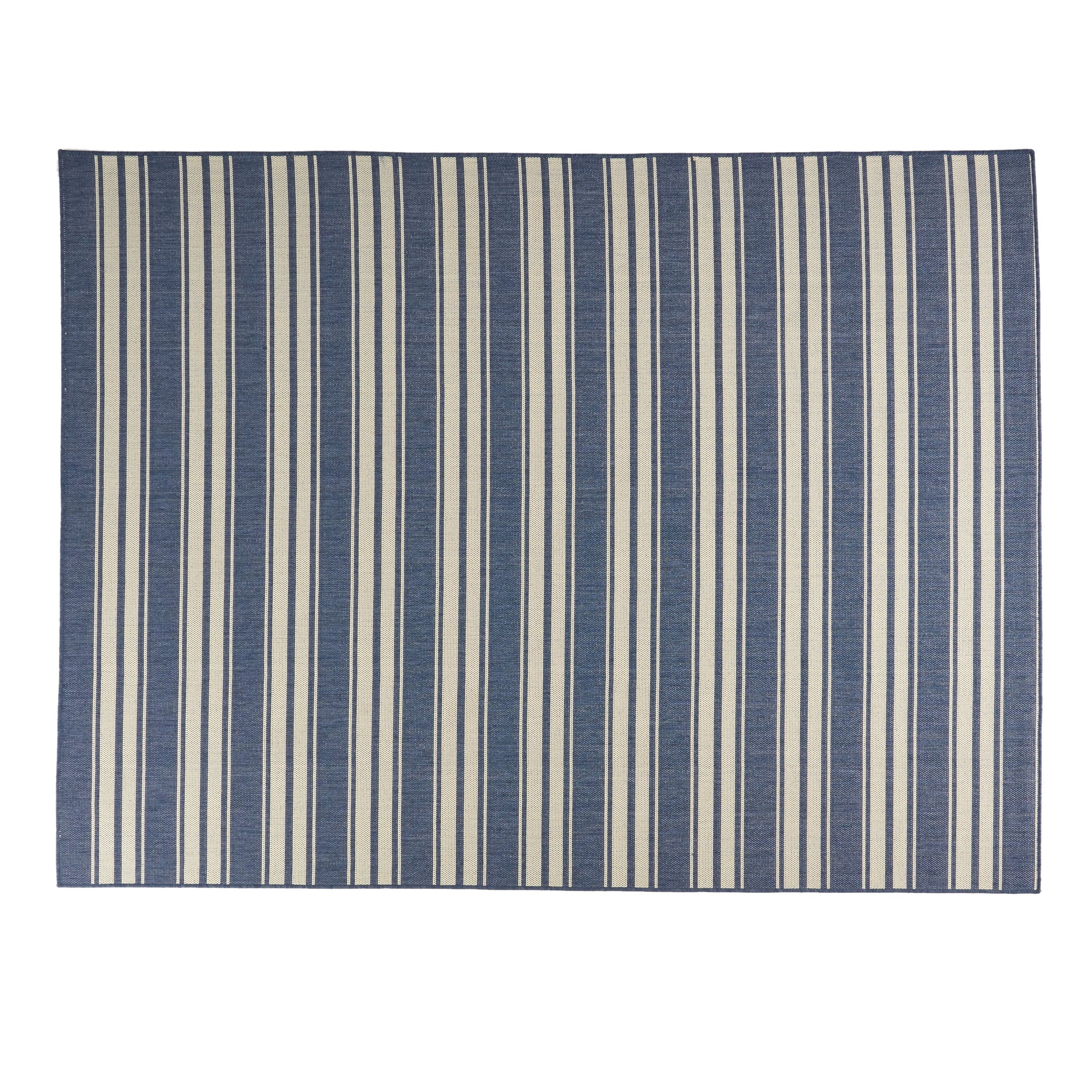 1802L 7'10"X10' Rug Blue Polypropylene