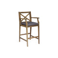 Perla Barstool Grey Acacia Wood