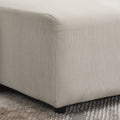 Modular Corduroy Upholstered 3 Seater Sofa Bed With Storage For Home Apartment Office Living Room, Free Combination, L Shapedbeige Beige Wood Primary Living Space Medium Soft Pillow Back Eucalyptus Square Arms Foam Corduroy 3 Seat