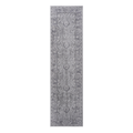 Naar Marfi Collection 2X8 Grey Oriental Non Shedding Living Room Bedroom Dining Home Office Stylish And Stain Resistant Area Rug Grey Polyester