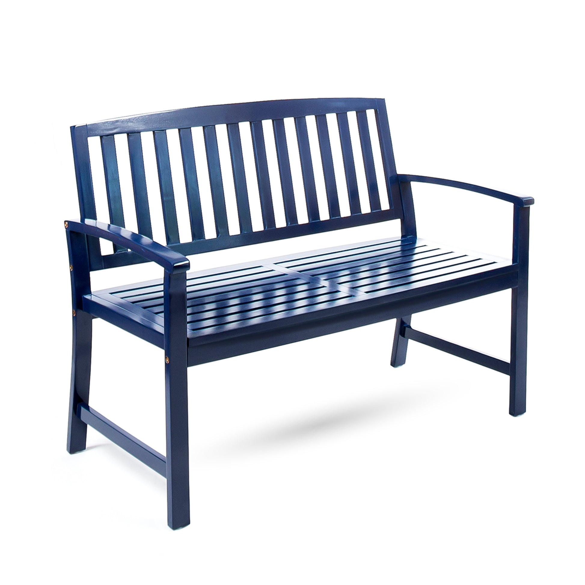 Loja Bench Blue Acacia Wood