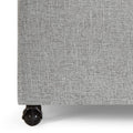 Modern Large Comfort Sofa Ottoman With Storage, Modular Sectional Storage Ottoman With Wheels For Living Room,Lounge Ottoman, Couch Storage Ottoman,Large Storage Ottoman Bench Gray Gray Primary Living Space American Design,Contemporary,Luxury,Mid Century