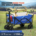 Blue Folding Campers Blue Metal