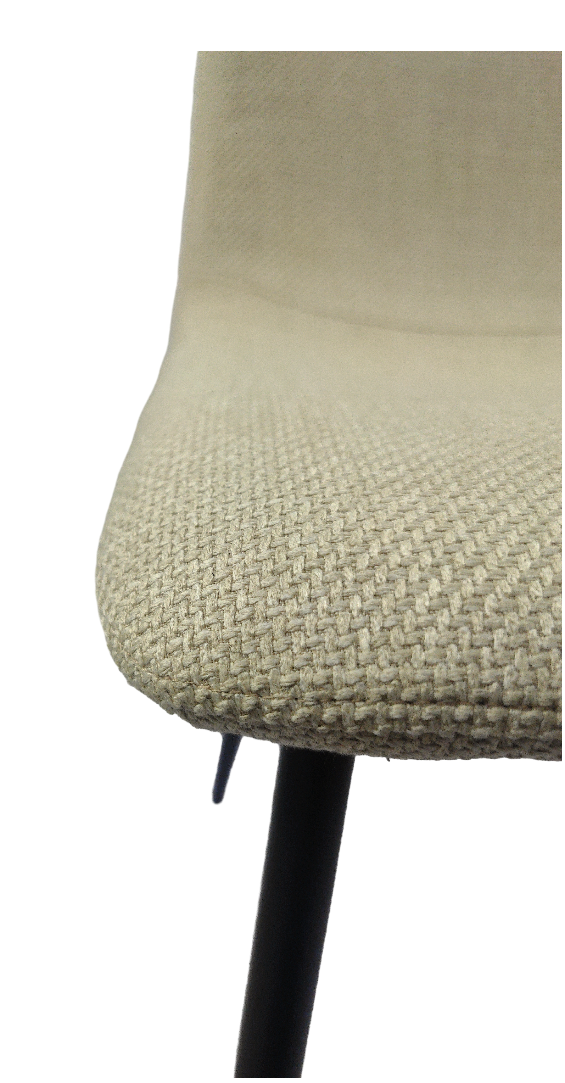 Dining Chairs Set Of 4,Modern Kitchen Dining Room Chairs,Upholstered Dining Accent Chairs In Linen Cushion Seat And Sturdy Black Metal Legs .Fabric Dining Chairs Beige Light Green Foam Linen