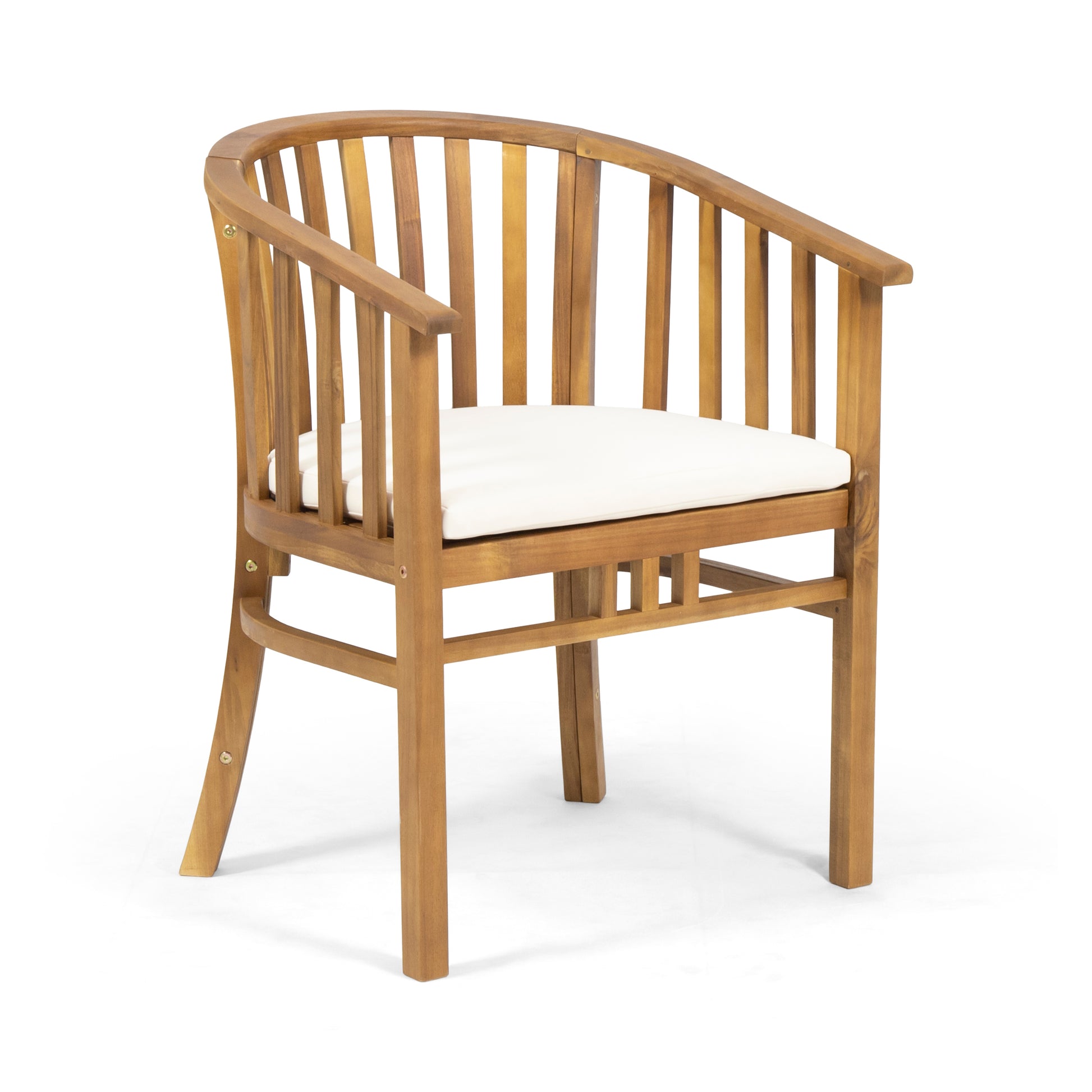 Alondra Dining Chair, Teak Teak Acacia Wood