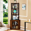 Corner Shelf With Doors, 65