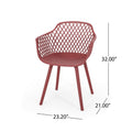 Poppy Chair Red Polypropylene